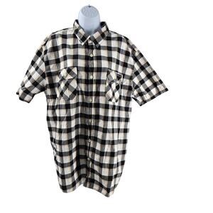 Enyce Plaid men's Y2K Vintage 3XL button down shirt Western Cowboy Streetwear